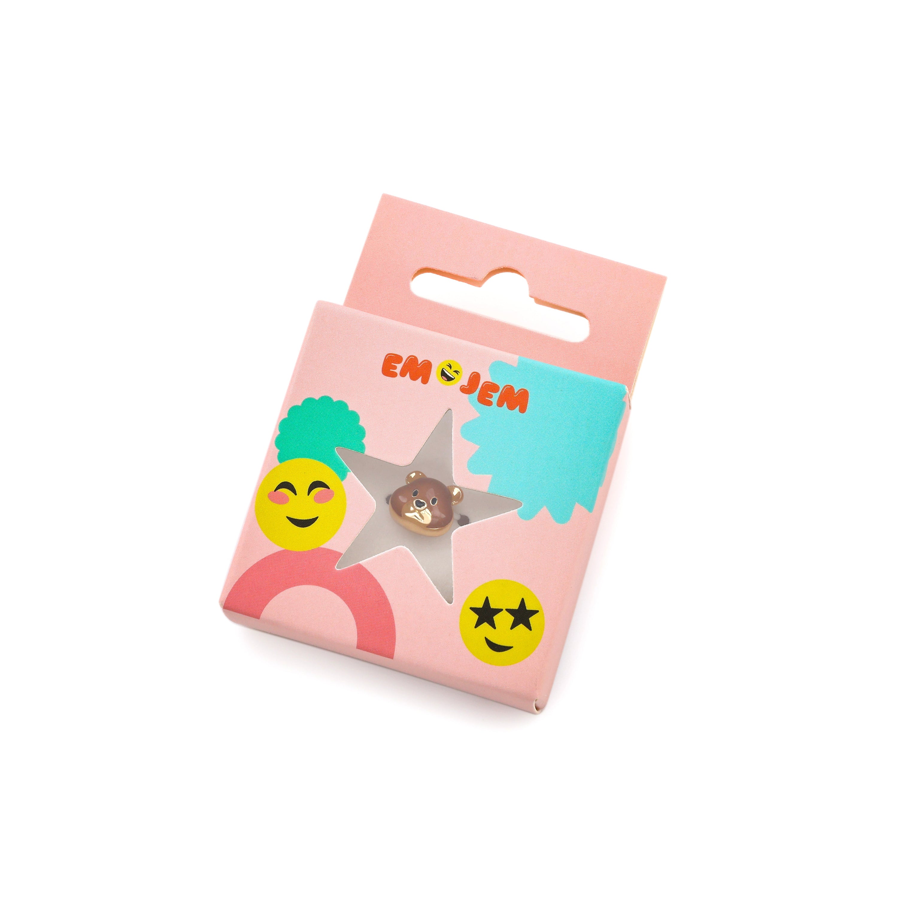 🐻 Bertie Bear | Emojem Charm for Kids Bracelets