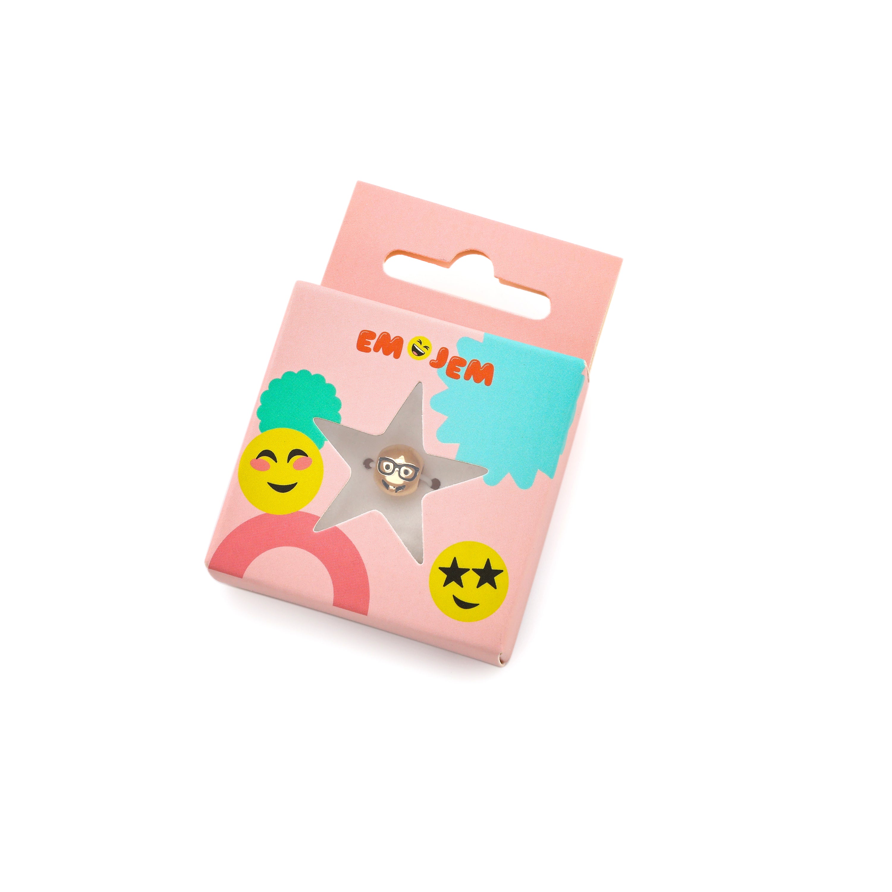 🤓 Clever Trevor | Emojem Charm for Kids Bracelets