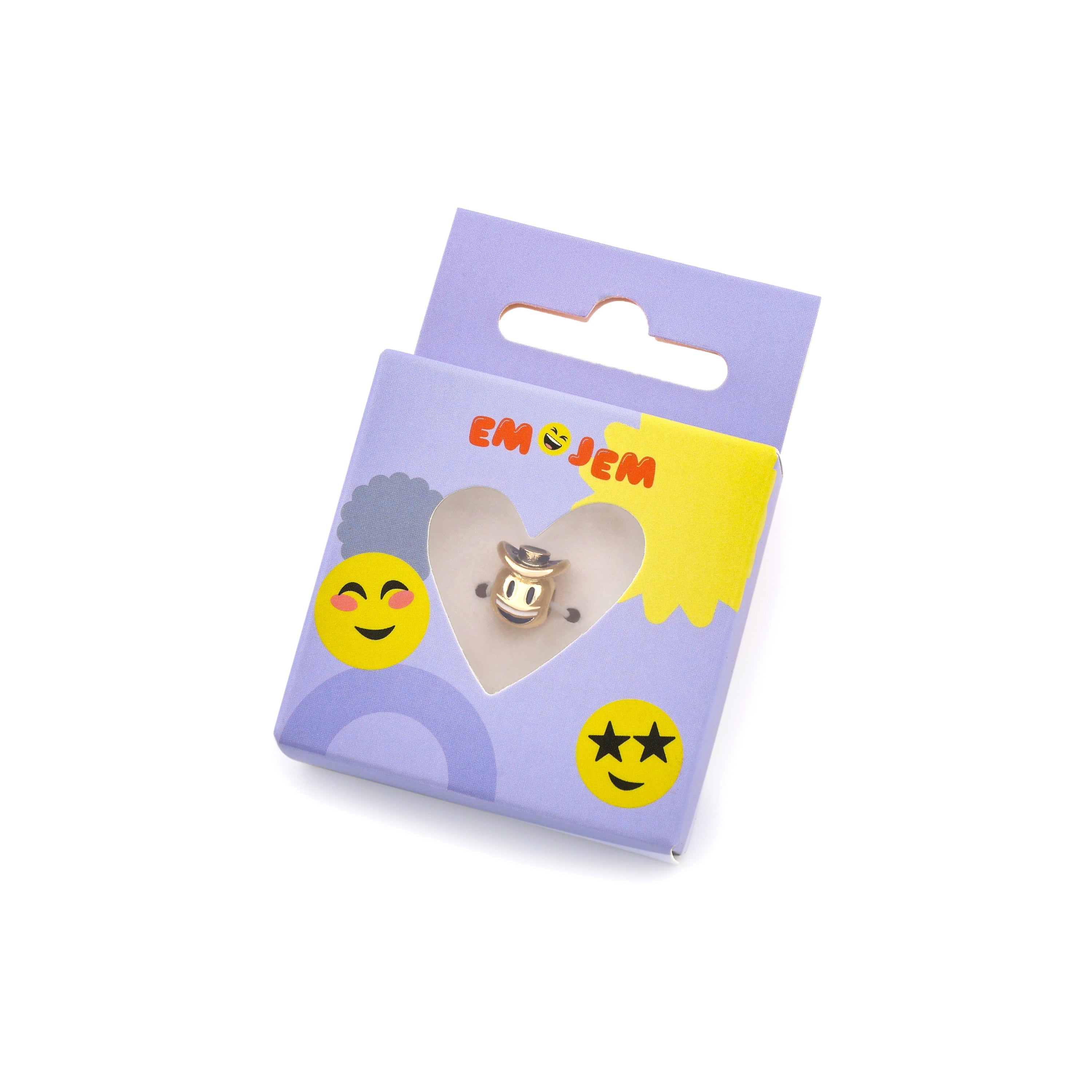 🤠 Cowboy Cal | Emojem Charm for Kids Bracelets
