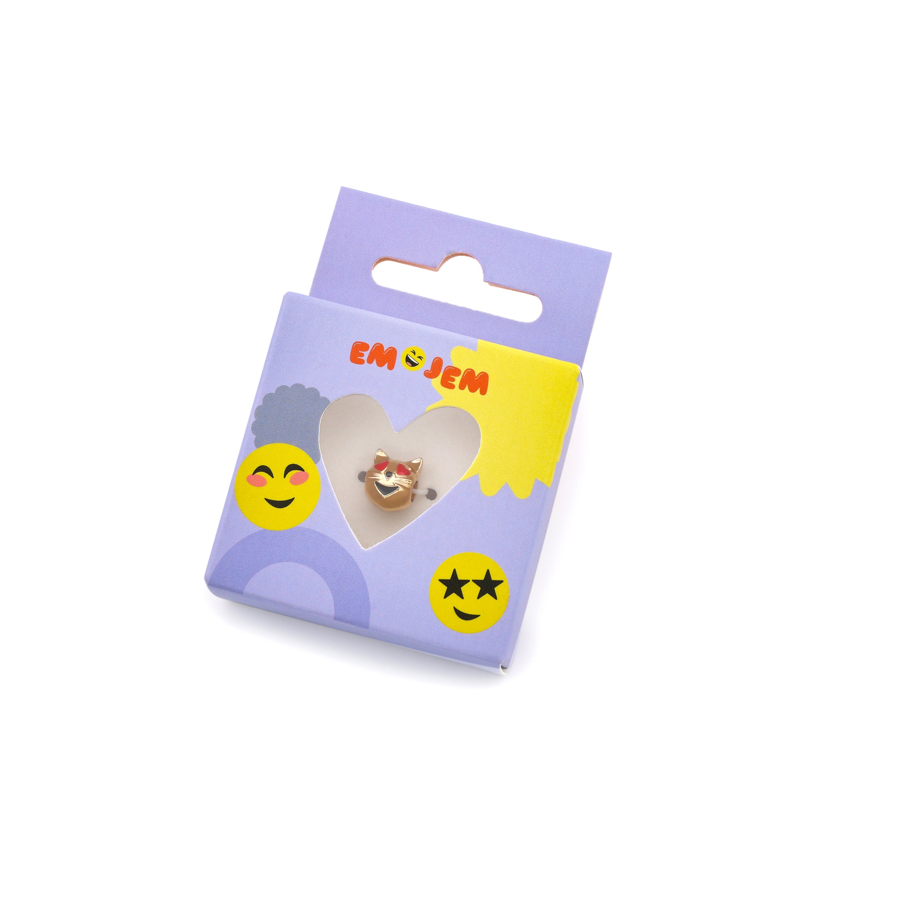 😻 Love Kitty | Emojem Charm for Kids Bracelets