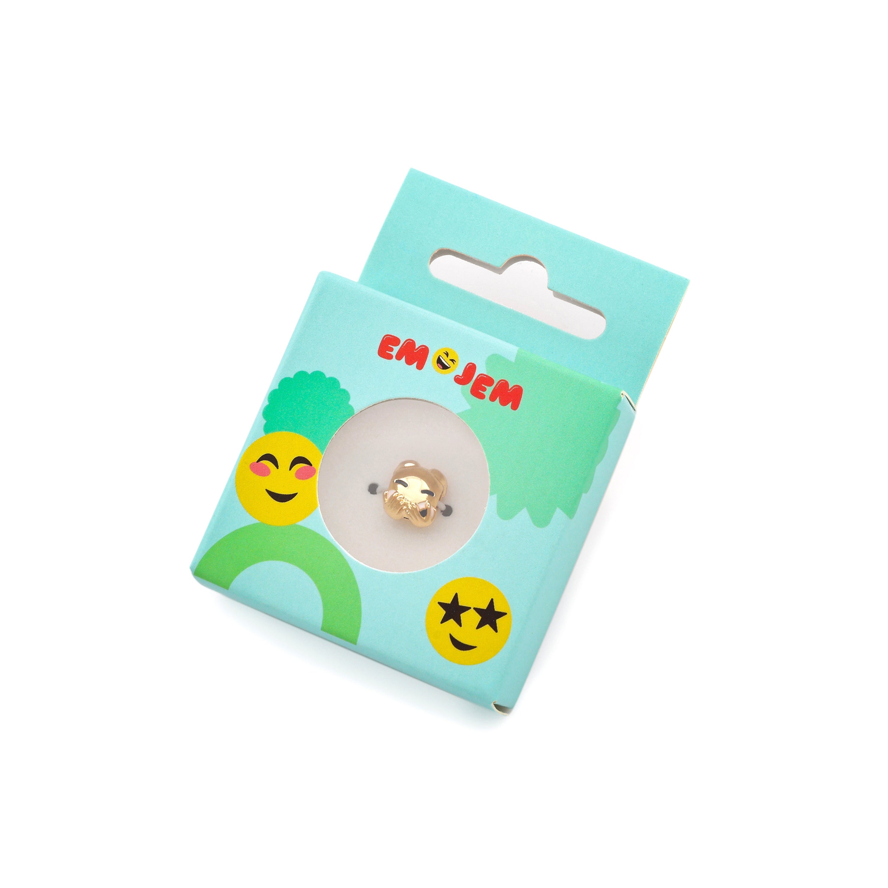 🫣 Peeking Tom | Emojem Charm for Kids Bracelets