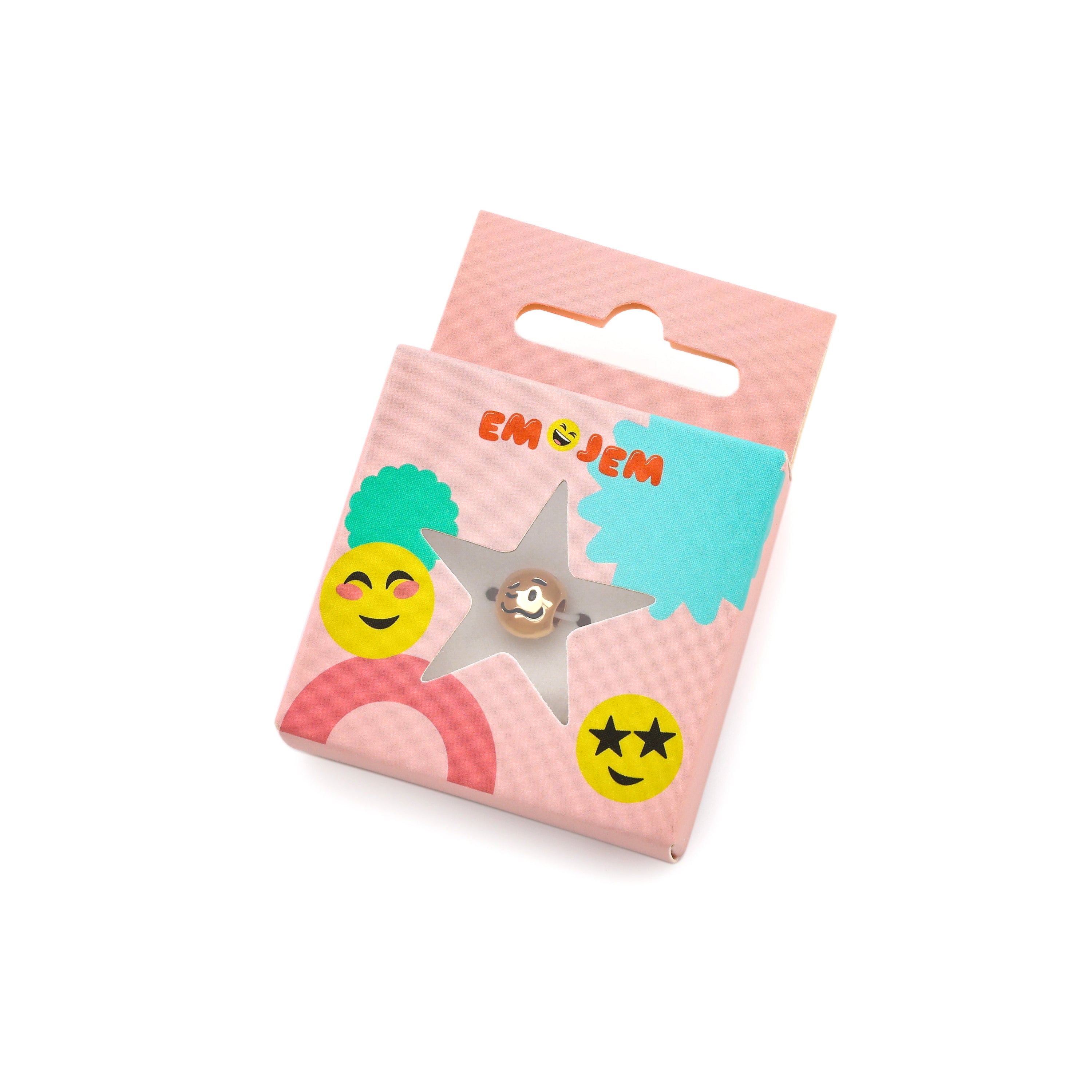 🥴 Woozy Woody | Emojem Charm for Kids Bracelets