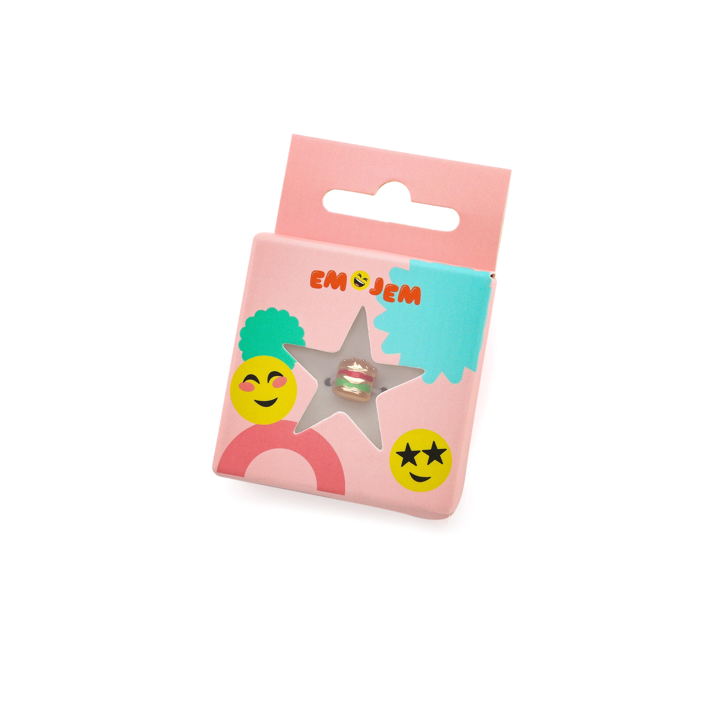 🍔 Burger Bill | Emojem Charm for Kids Bracelets