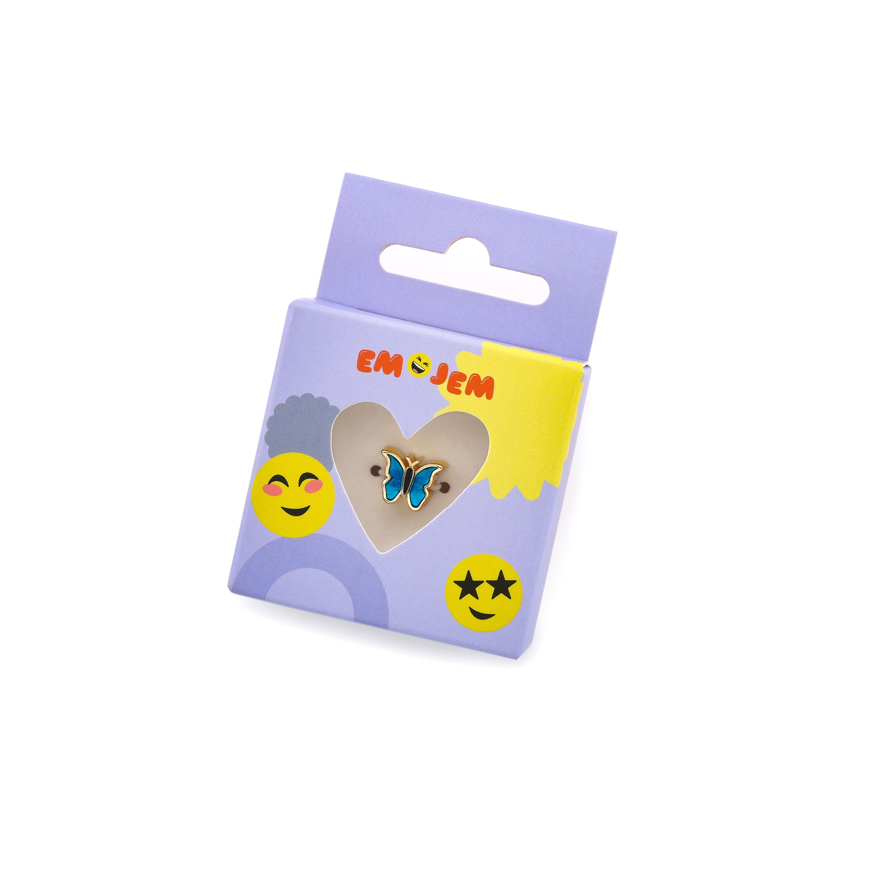 🦋 Butterfly Blue | Emojem Charm for Kids Bracelets