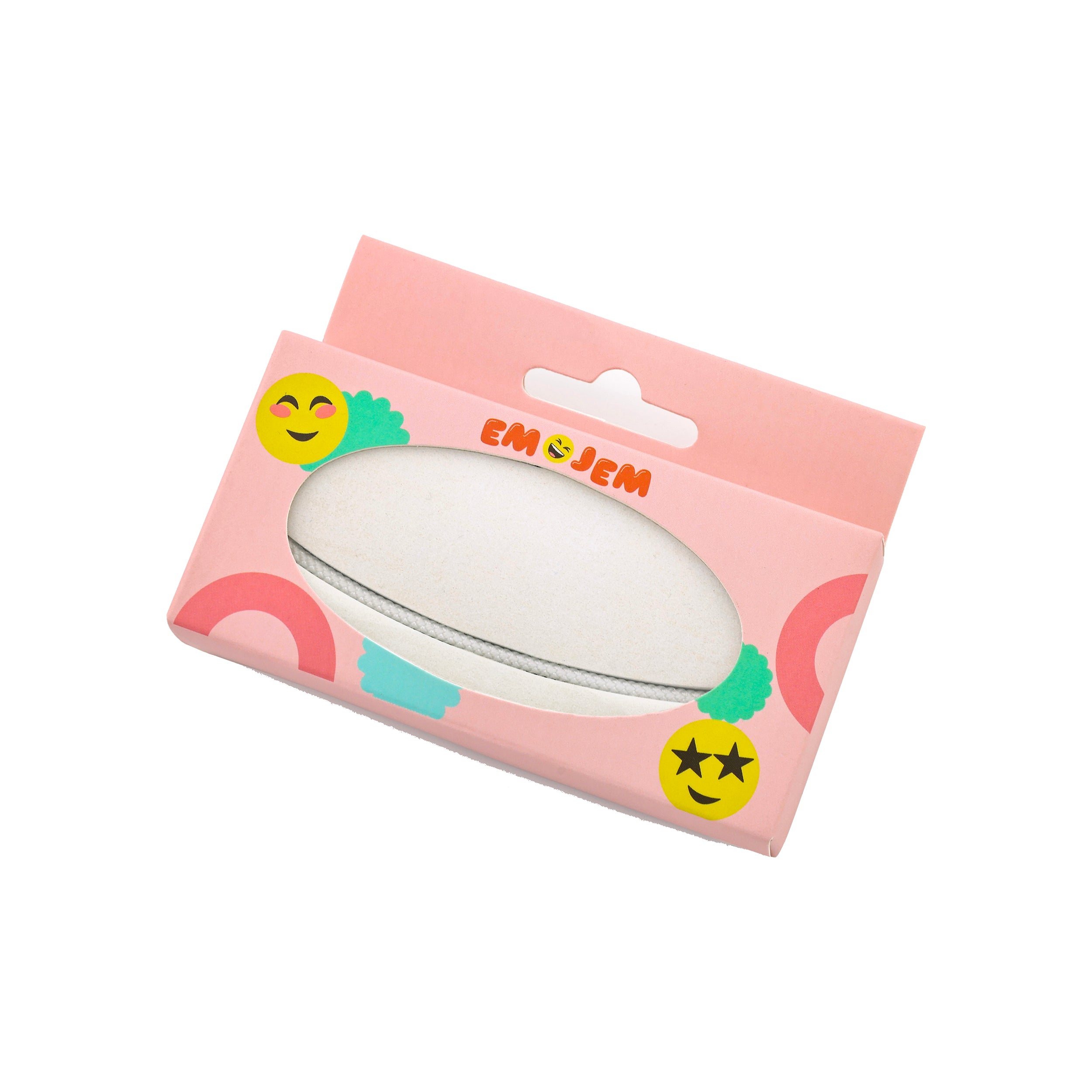 Emojem Cord 2.5mm Bracelet - White | Emojem Kids’ Charm Bracelet Base