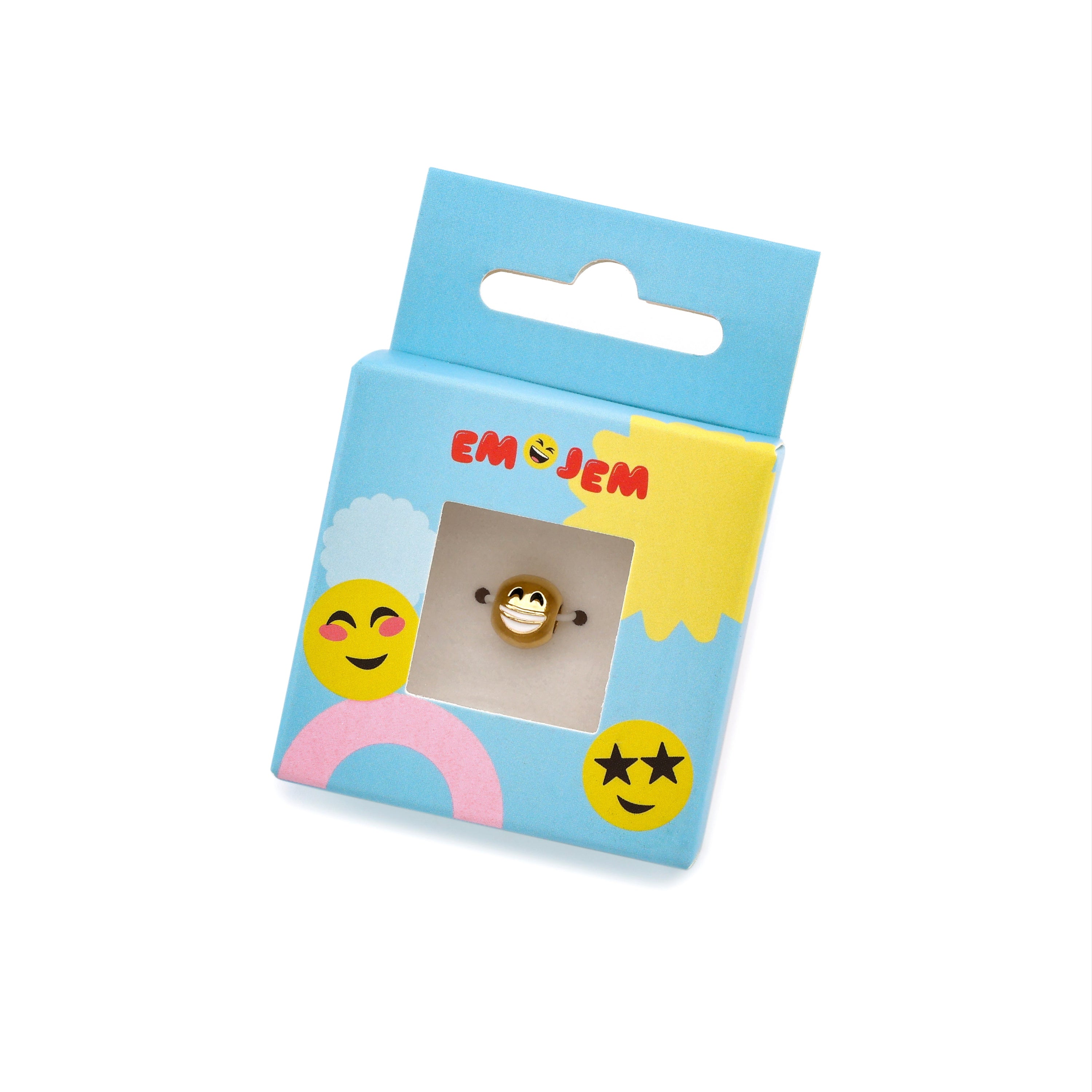 😁 Smiling Seth | Emojem Charm for Kids Bracelets