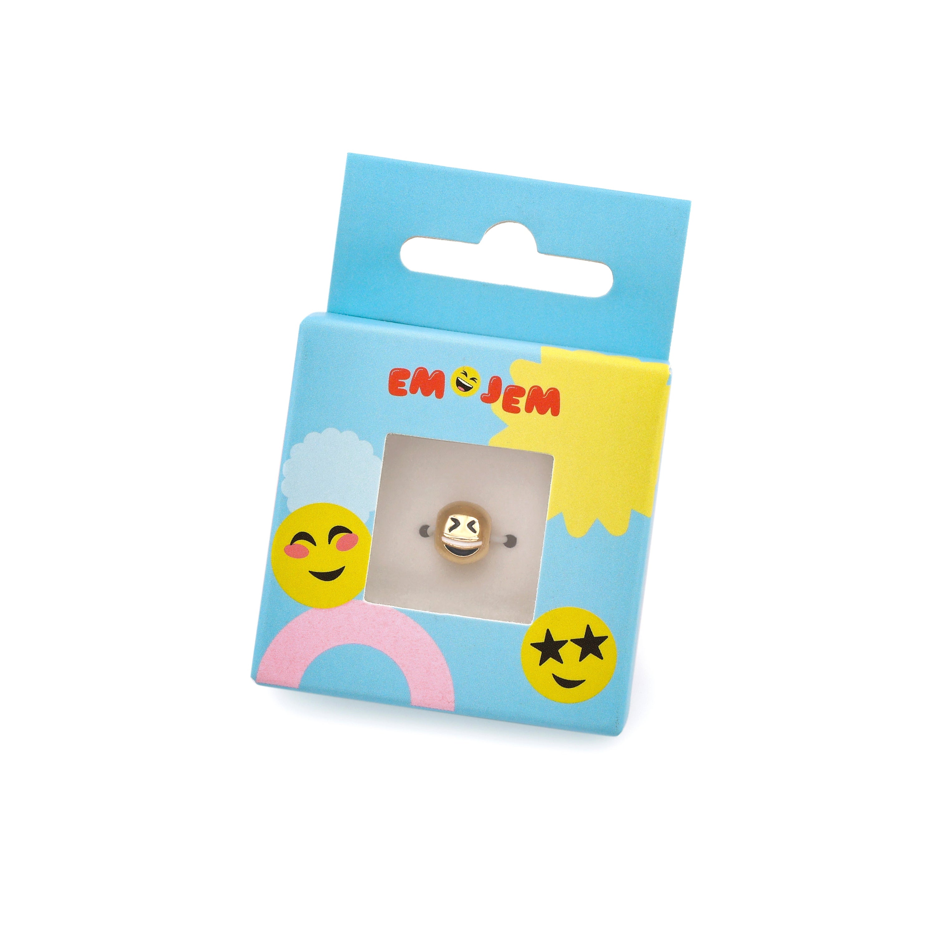 😆 Squinting Sid | Emojem Charm for Kids Bracelets