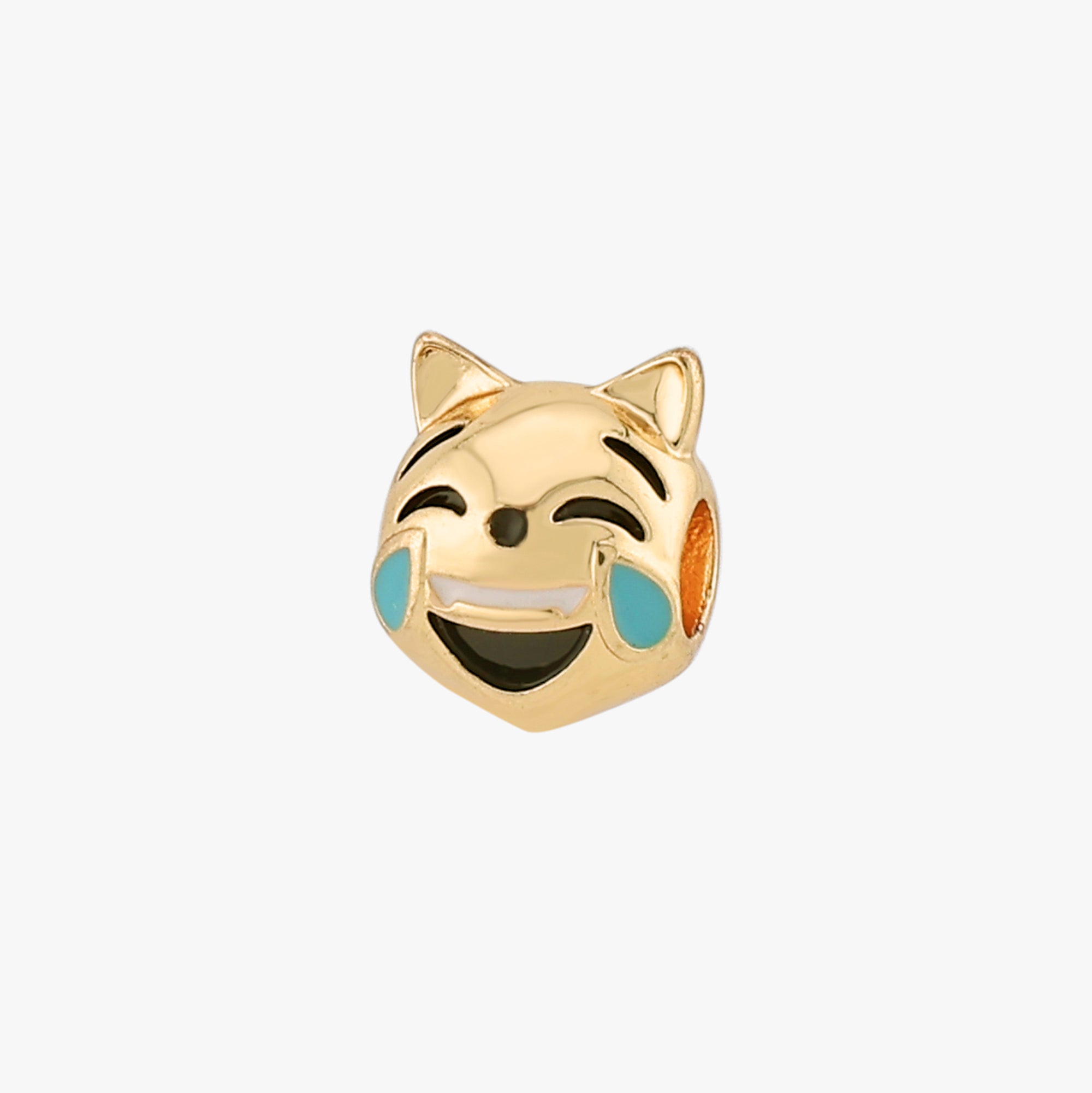 😹 Happy Kitty | Emojem Charm for Kids Bracelets