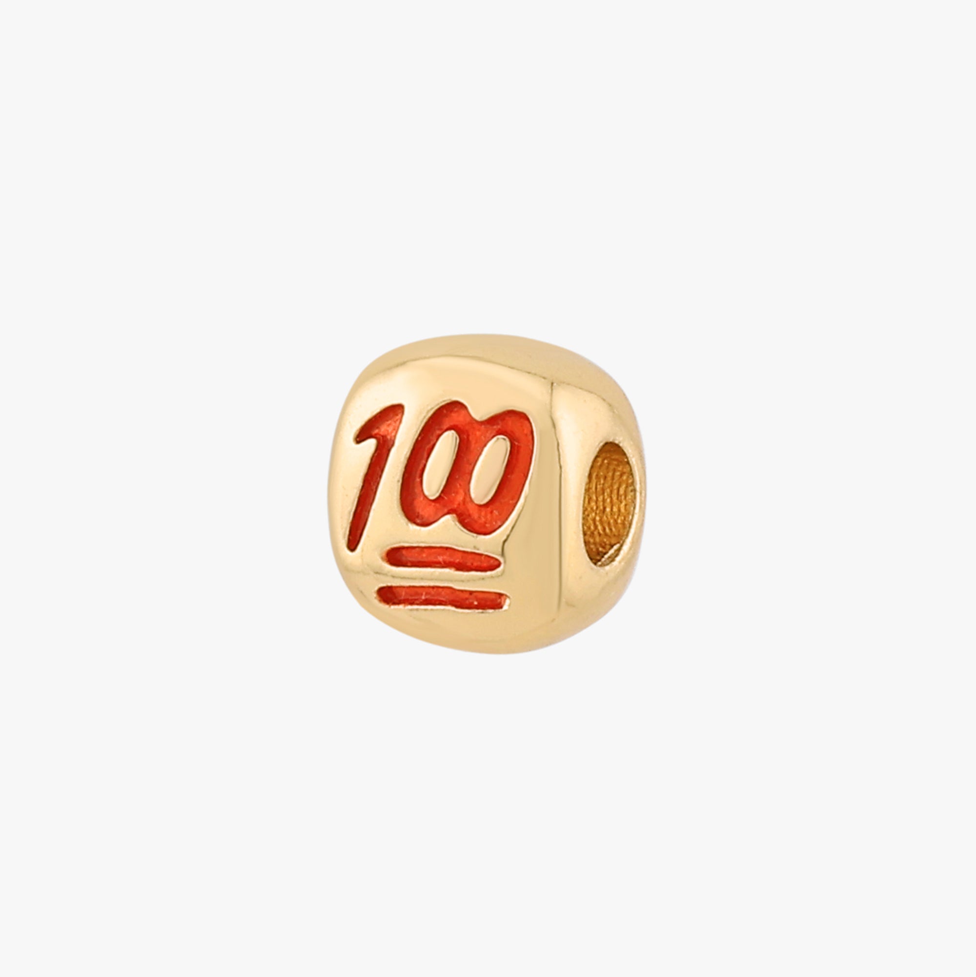 💯 Hughie Hundred | Emojem Charm for Kids Bracelets