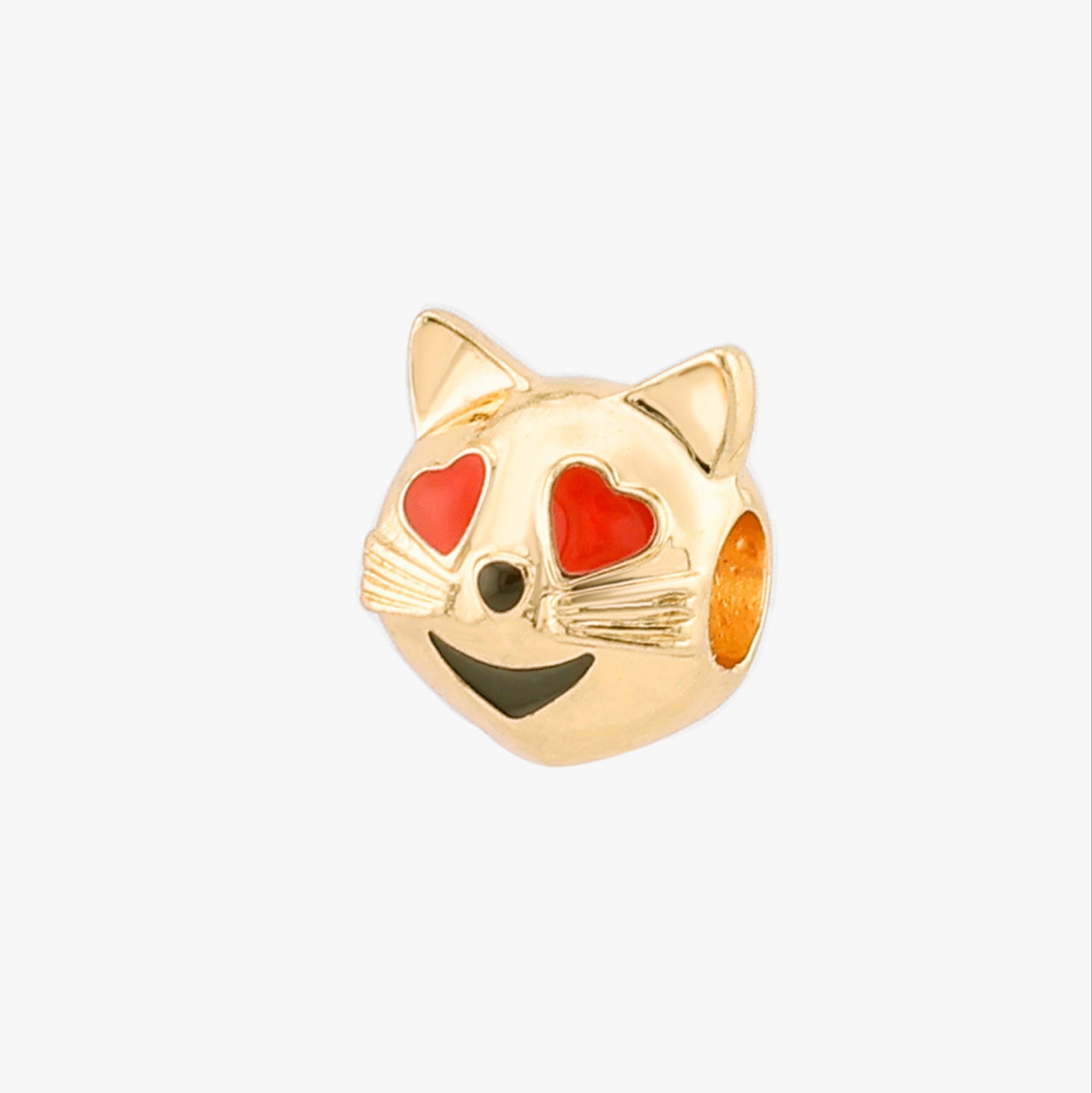 😻 Love Kitty | Emojem Charm for Kids Bracelets